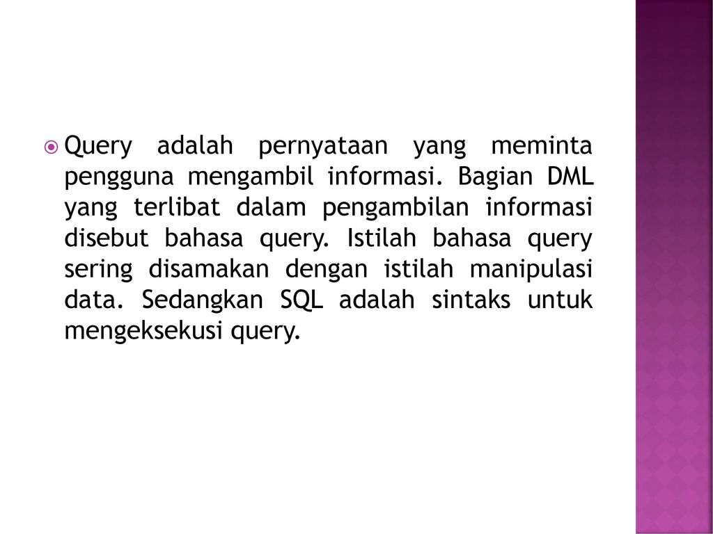 Apa Itu Query Pengertian Dan Contoh Revou Off